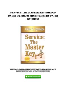 Bishop david oyedepo books pdf
